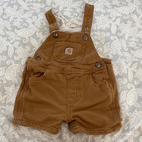 Carhartt Brown 6m Overalls - Picture 1 of 5